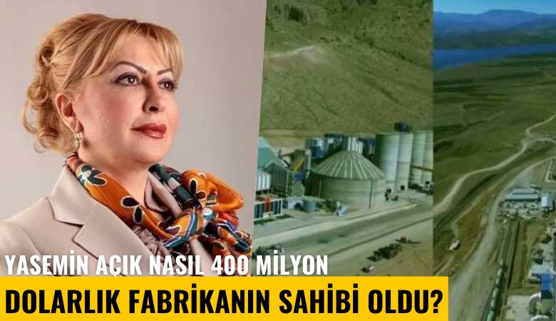 Yasemin Açık nasıl 400 milyon dolarlık fabrikanın sahibi oldu?
