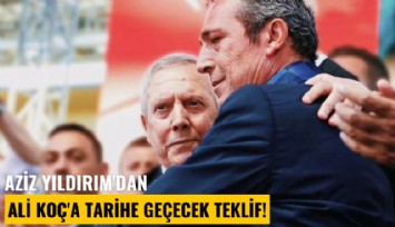 Aziz Yıldırım'dan Ali Koç'a tarihe geçecek teklif!