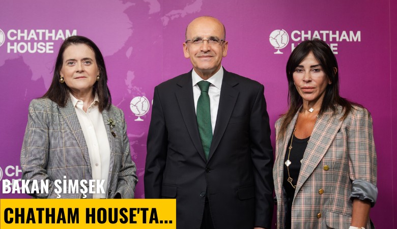 Bakan Şimşek, Chatham House'ta...