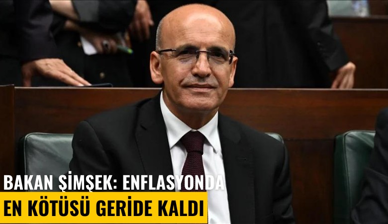 Bakan Şimşek: Enflasyonda en kötüsü geride kaldı