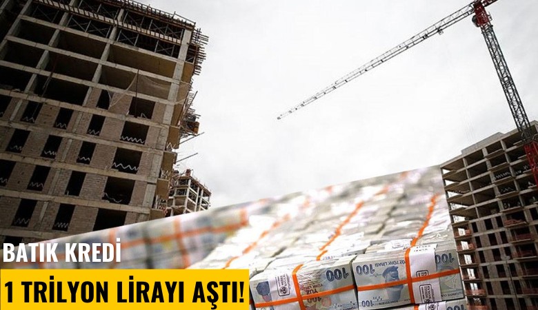 Batık kredi 1 Trilyon lirayı aştı!