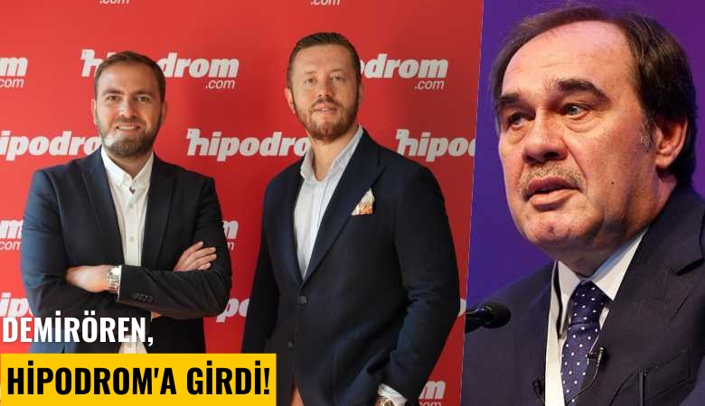 Demirören, 'Hipodrom'a girdi!