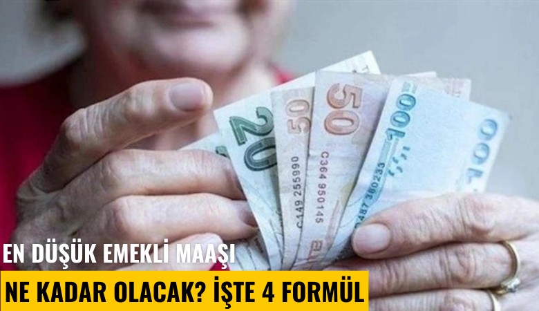 En düşük emekli maaşı ne kadar olacak? İşte 4 formül