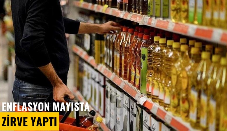 Enflasyon mayısta zirve yaptı: Yüzde 75,45