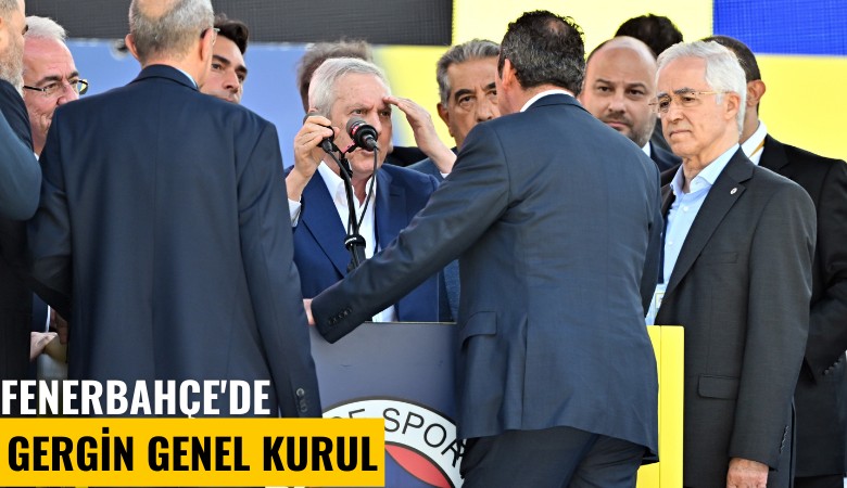 Fenerbahçe'de gergin genel kurul