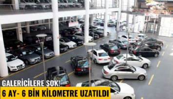 Galericilere şok! '6 ay- 6 bin kilometre' uzatıldı