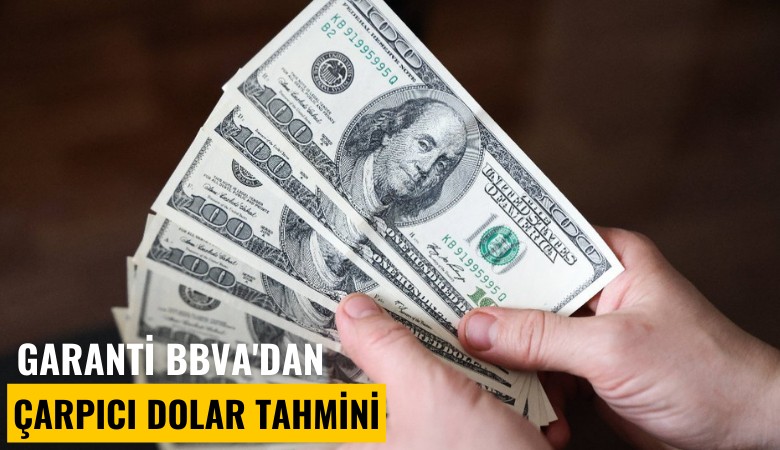 Garanti BBVA'dan çarpıcı dolar tahmini