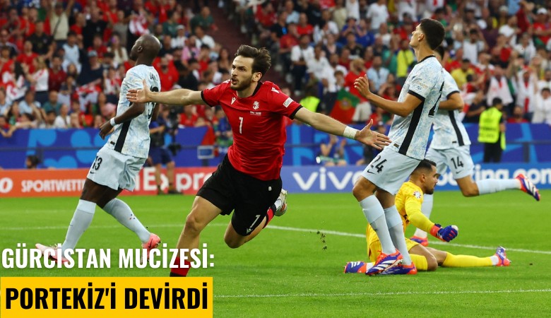 Gürcistan mucizesi: Portekiz'i devirdi