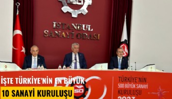 İşte Türkiye'nin en büyük 10 sanayi devi