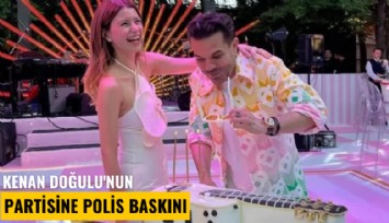 Kenan Doğulu'nun partisine polis baskını