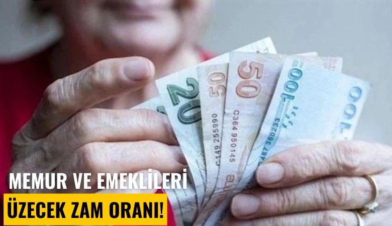 Memur ve emeklileri üzecek zam oranı!