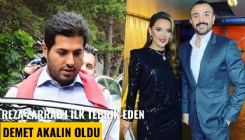 Reza Zarrab'ı ilk tebrik eden Demet Akalın oldu
