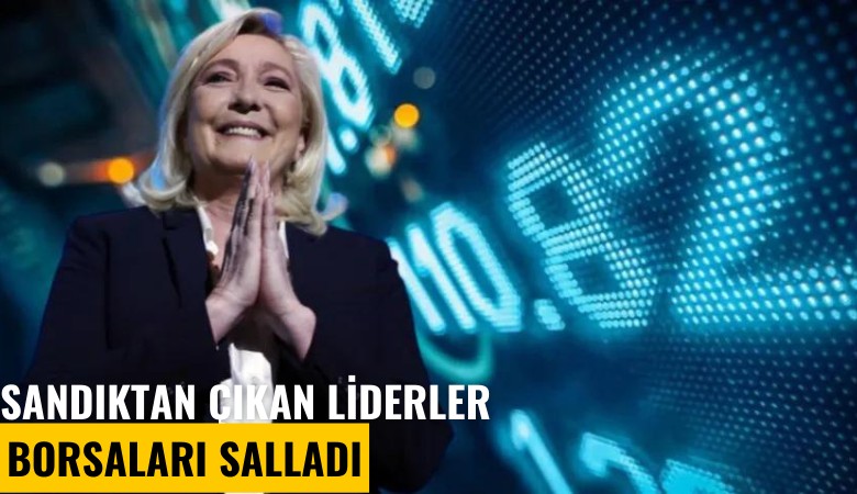 Sandıktan çıkan liderler borsaları salladı