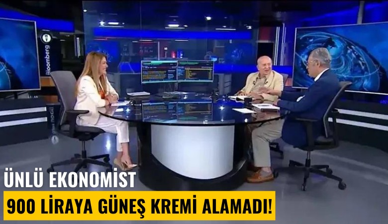 Ünlü ekonomist 900 liraya güneş kremi alamadı!