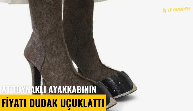 At toynaklı ayakkabının fiyatı dudak uçuklattı