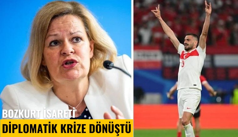 Bozkurt işareti diplomatik krize dönüştü