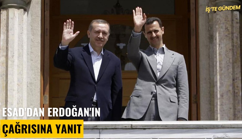 Esad'dan Erdoğan'ın çağrısına yanıt