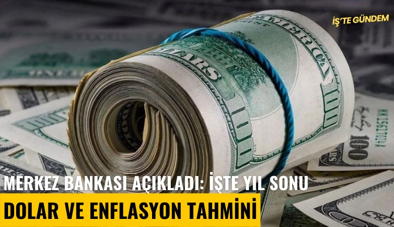 Merkez Bankası açıkladı: İşte yıl sonu dolar ve enflasyon tahmini