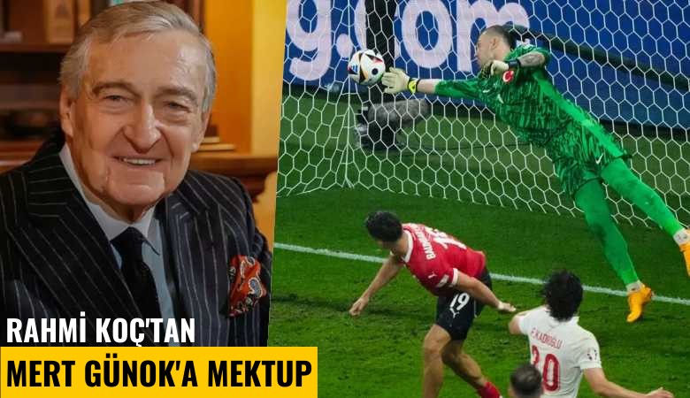 Rahmi Koç'tan Mert Günok'a mektup