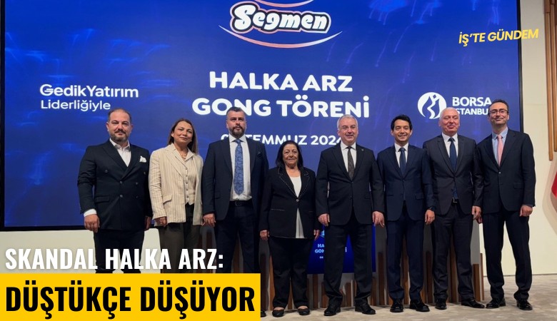 Skandal halka arz: Düştükçe düşüyor