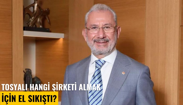 Tosyalı hangi şirketi almak için el sıkıştı?