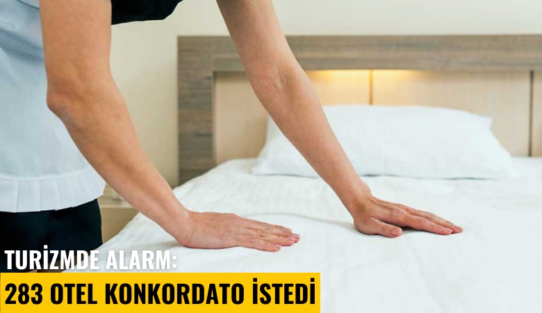 Turizmde alarm: 283 otel konkordato istedi