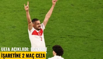 UEFA açıkladı: Bozkurt işaretine 2 maç ceza