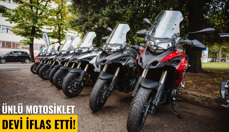 Ünlü motosiklet devi iflas etti!