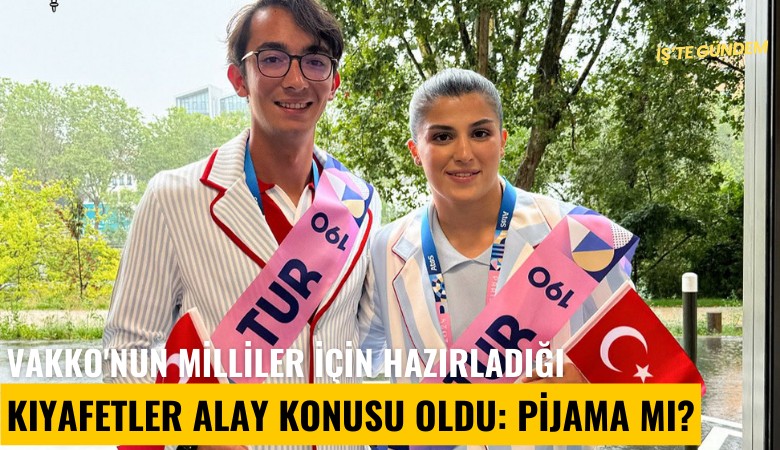 Vakko'nun milliler için hazırladığı kıyafetler alay konusu oldu: Pijama mı?