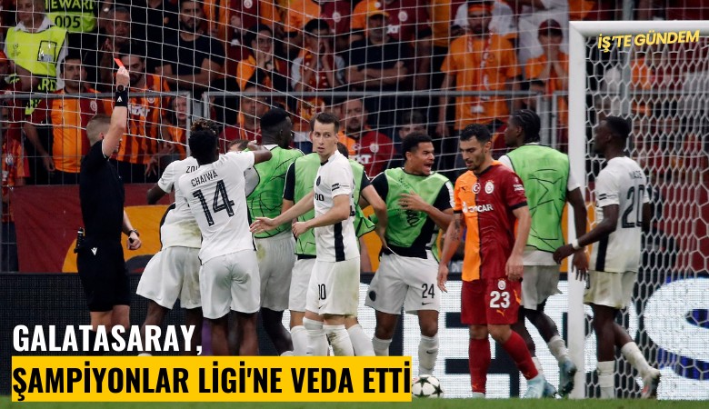 Galatasaray, Şampiyonlar Ligi'ne veda etti