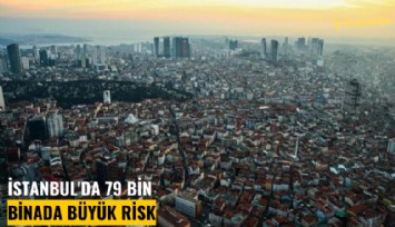 İstanbul'da 79 bin binada büyük risk