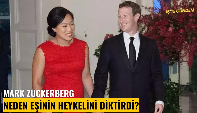 Mark Zuckerberg neden eşinin heykelini diktirdi?