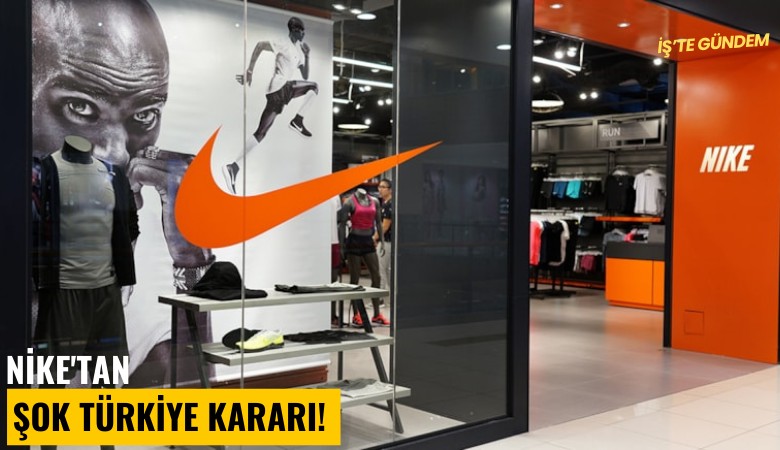 Nike'tan şok Türkiye kararı! Online siparişleri askıya aldı