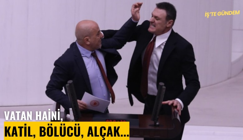 Vatan haini, katil, bölücü, alçak...