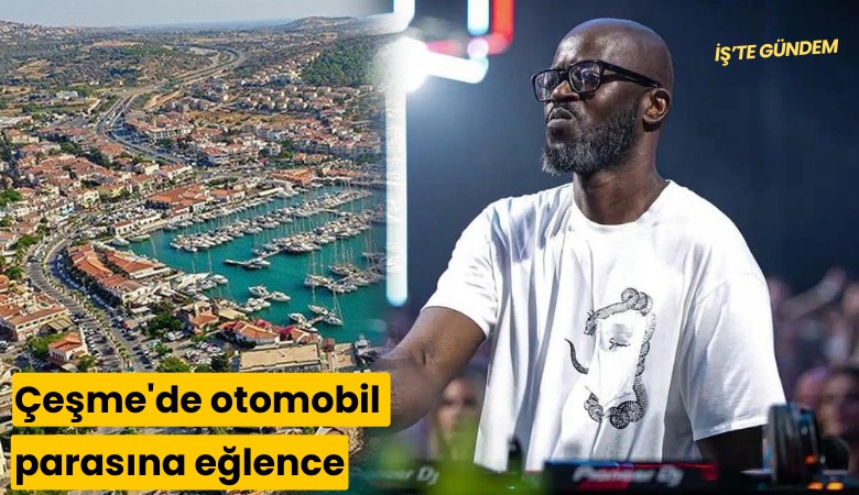 Çeşme'de otomobil parasına eğlence