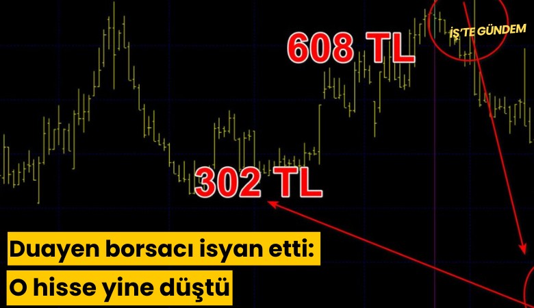 Duayen borsacı isyan etti: O hisse yine düştü