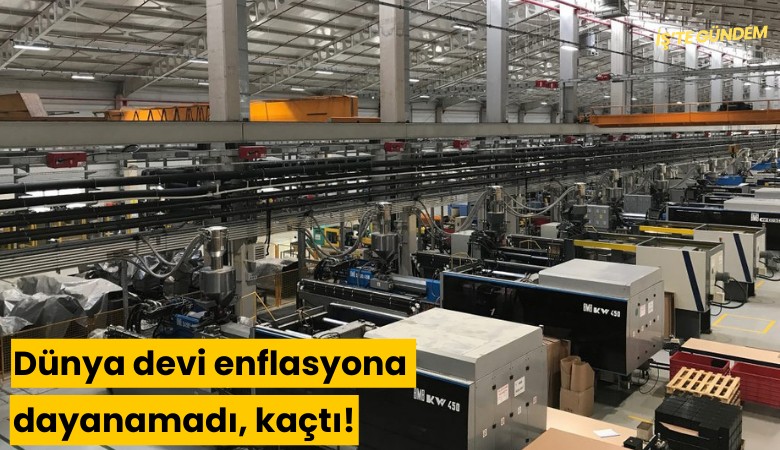 Dünya devi enflasyona dayanamadı, kaçtı!