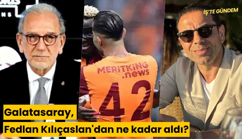 Galatasaray, Fedlan Kılıçaslan'dan ne kadar aldı: Resmi sitede 14 milyon dolar, KAP'a bildilen 6.5 milyon dolar