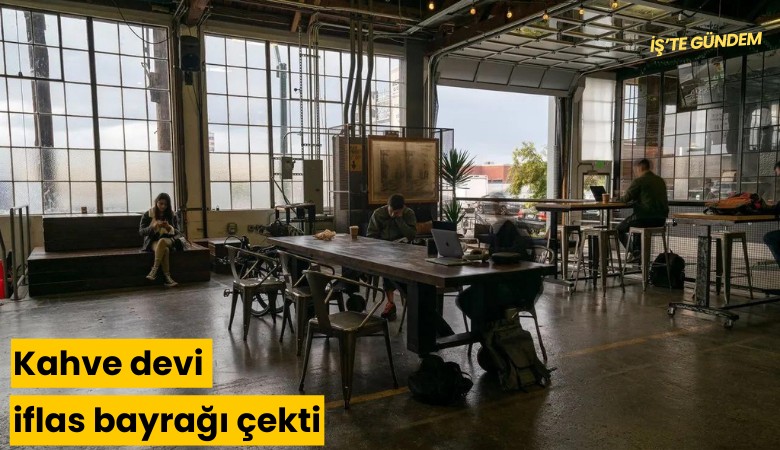 Kahve devi iflas bayrağı çekti