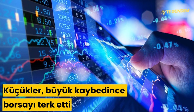 Küçükler, büyük kaybedince borsayı terk etti