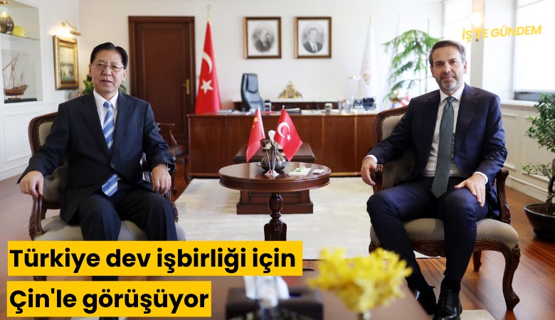 Türkiye dev işbirliği için Çin'le görüşüyor