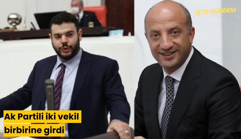 Ak Partili iki vekil birbirine girdi