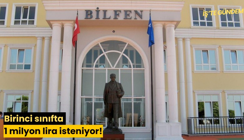 Birinci sınıfta 1 milyon lira isteniyor!