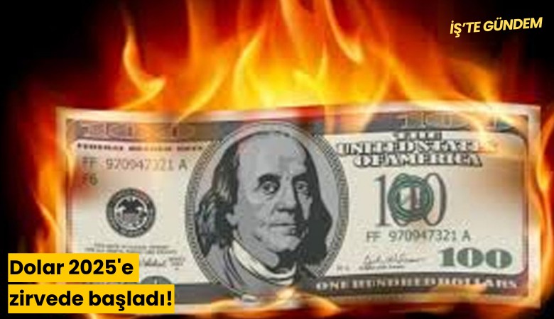 Dolar 2025'e zirvede başladı!