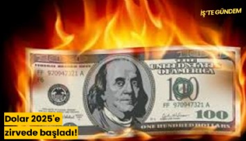 Dolar 2025'e zirvede başladı!