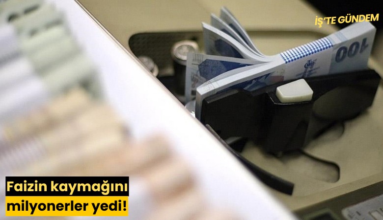 Faizin kaymağını milyonerler yedi!