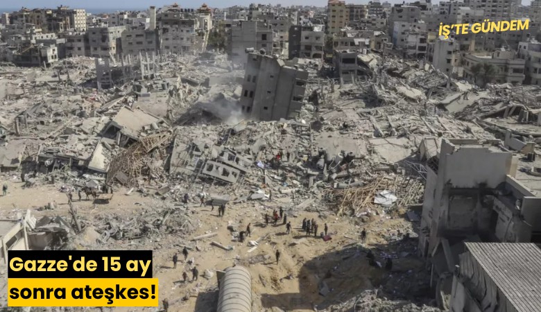 Gazze'de 15 ay sonra ateşkes!