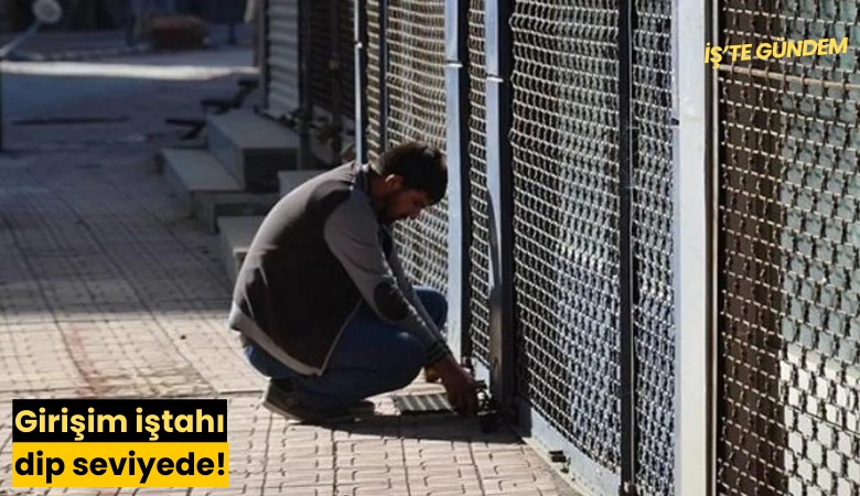 Girişim iştahı dip seviyede!
