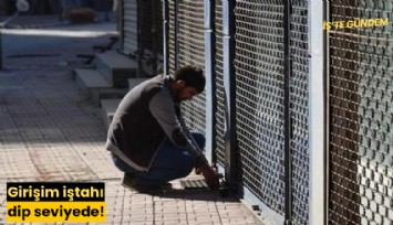 Girişim iştahı dip seviyede!
