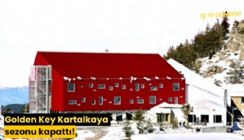 Golden Key Kartalkaya sezonu kapattı!